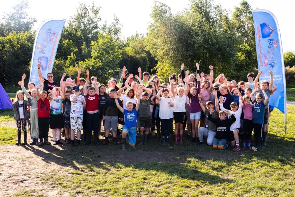 Participants of the BHY Junior Plus Camping Residential